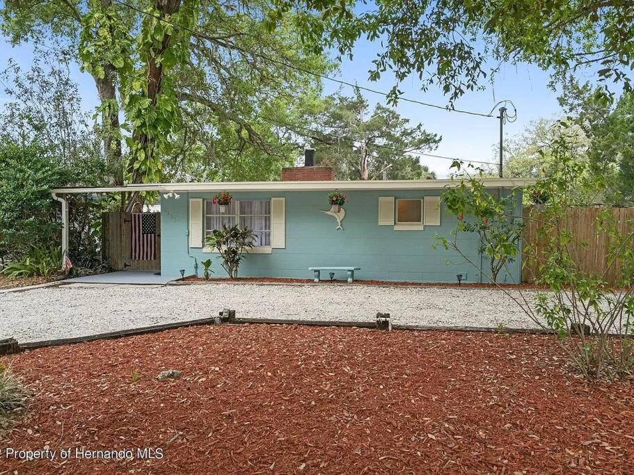 Cozy Vintage Waterfront Home With Fireplace And Kayaks Spring Hill Εξωτερικό φωτογραφία