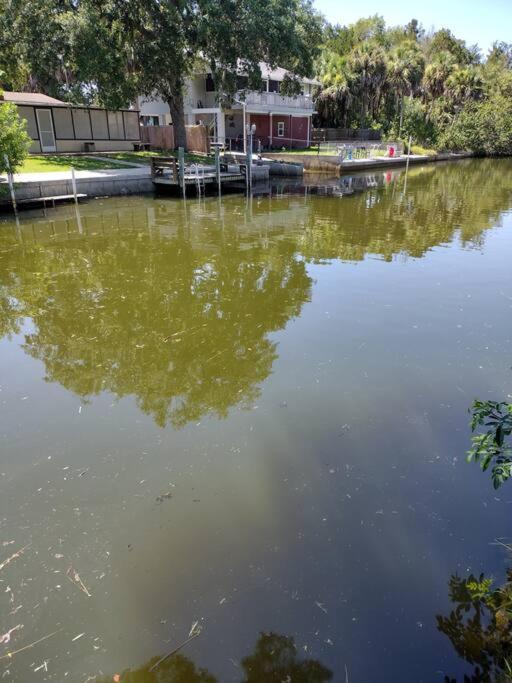 Cozy Vintage Waterfront Home With Fireplace And Kayaks Spring Hill Εξωτερικό φωτογραφία